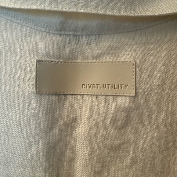Rivet Utility NWOT Influencer White Belted Jumpsuit - Picture 4 of 12
